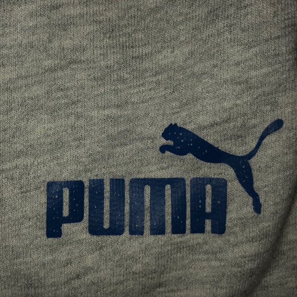 Grey Puma Joggers - Picture 2 of 4